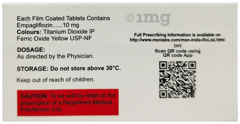 empaONE 10mg Tablet image empaONE 10mg Tablet image