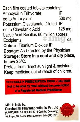 Rishclav LB 625 Tablet image