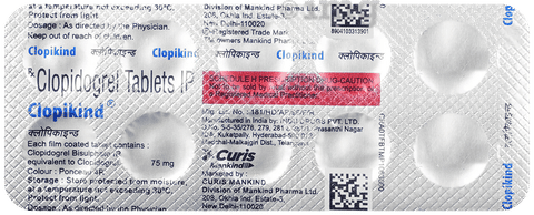 Clopikind 150mg Tablet image
