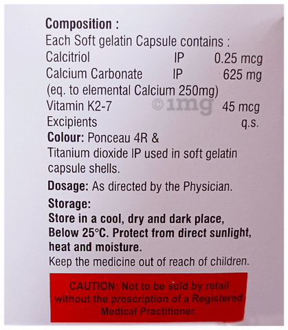 Jimical-K2 Softgel Capsule image