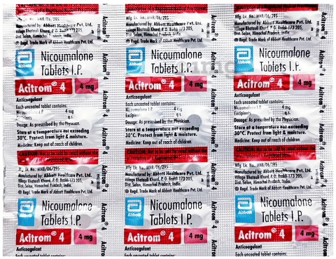 Acitrom 4 Tablet image