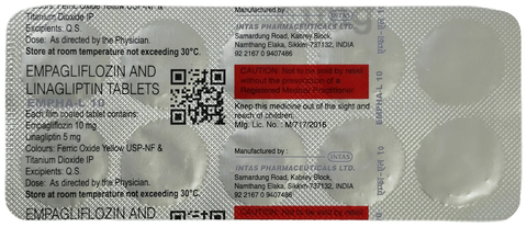 Empha-L 10 Tablet image