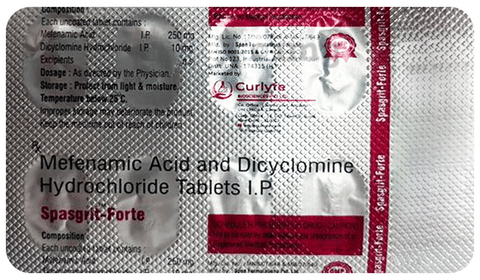 Spasgrit-Forte Tablet image