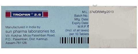 Tropan 2.5 Tablet image