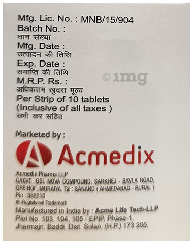 Acmetel-AM Tablet image