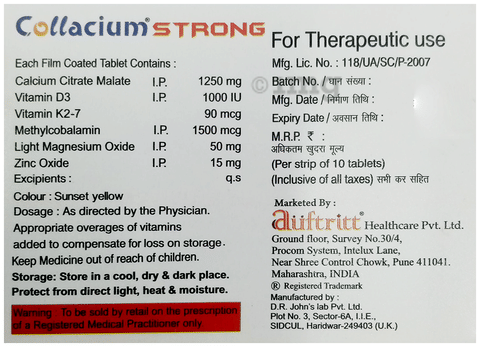 Collacium Strong Tablet image
