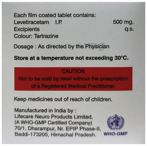 Welcitam 500 Tablet image Welcitam 500 Tablet image