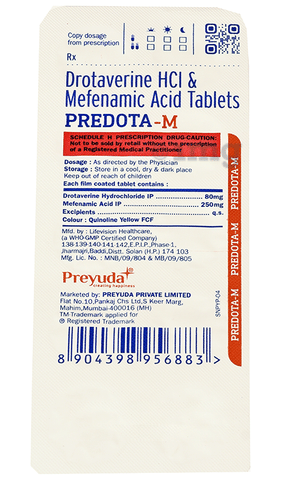 Predota-M Tablet image