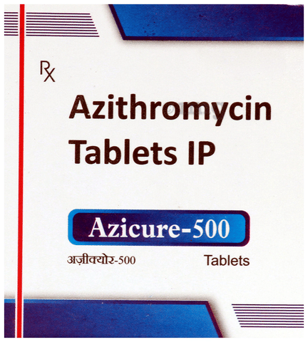Azicure 500 Tablet image Azicure 500 Tablet image