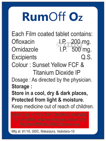 Rumoff OZ Tablet image