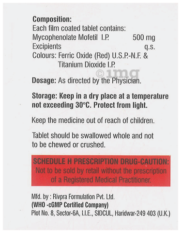 Vidamytil 500 Tablet image Vidamytil 500 Tablet image