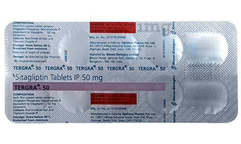 Tergra 50 Tablet image Tergra 50 Tablet image