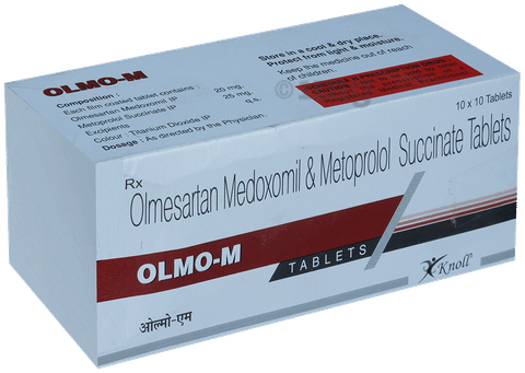 Olmo M 20mg/25mg Tablet image Olmo M 20mg/25mg Tablet image