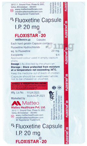 Floxistar 20 Capsule image