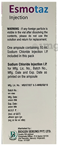 Esmotaz 40mg Injection