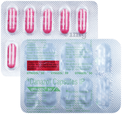 गायनैज़ोल 50mg कैप्सूल image