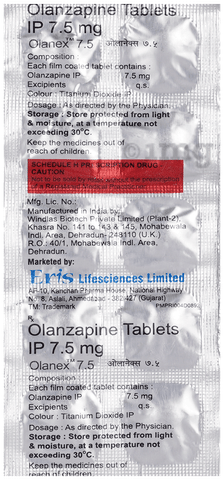 Olanex 7.5 Tablet image