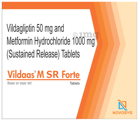 Vildaas M SR Forte Tablet image Vildaas M SR Forte Tablet image