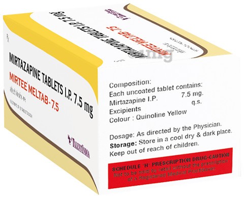 Mirtee Meltab 7.5 Tablet image