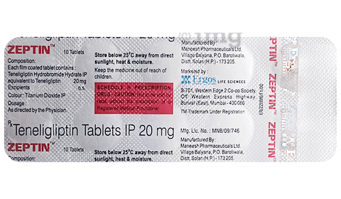 Zeptin 20mg Tablet image
