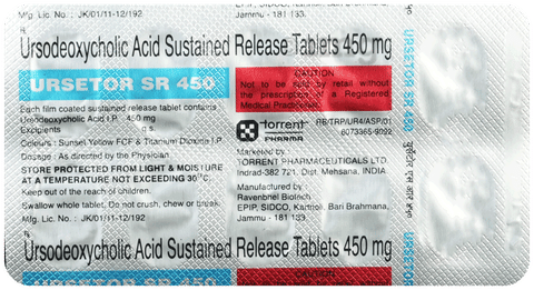 Ursetor SR 450 Tablet image