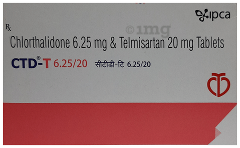 CTD-T 6.25/20 Tablet image