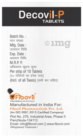Decovil P Tablet image Decovil P Tablet image