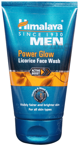Himalaya face wash shop man