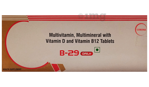 B 29 Daily Tablet image B 29 Daily Tablet image