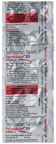 Telmiduce 20 Tablet image