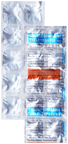 Chlorpromazine 100mg Tablet