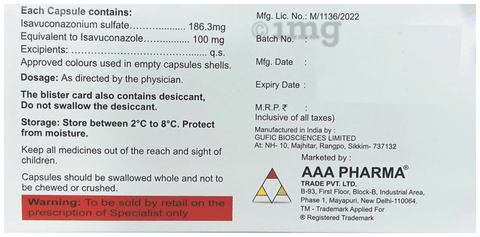 Kronuz 100mg Capsule image Kronuz 100mg Capsule image