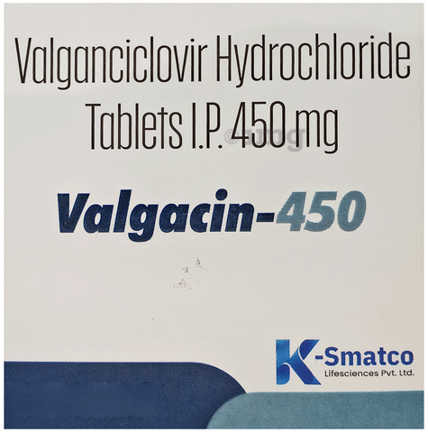 Valgacin 450 Tablet image Valgacin 450 Tablet image