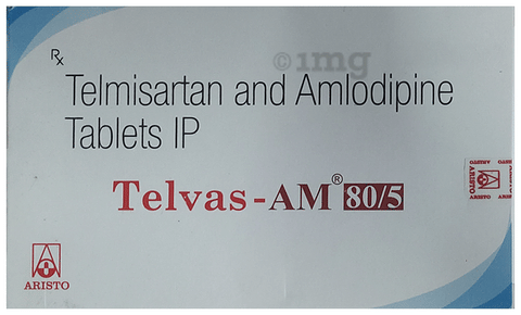 Telvas-AM 80/5 Tablet image Telvas-AM 80/5 Tablet image