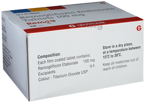 Remo 100mg Tablet image