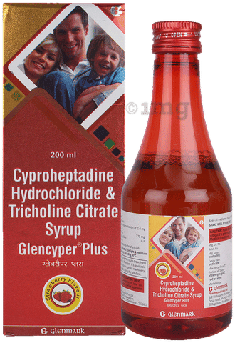 Glencyper Plus Syrup Strawberry image
