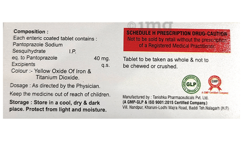 Rocxipan 40 Tablet image Rocxipan 40 Tablet image