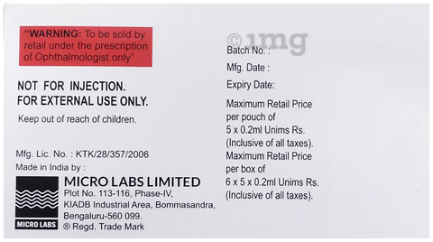 Secadrops Eye Drop (0.2ml Each) image Secadrops Eye Drop (0.2ml Each) image