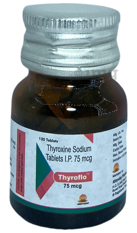 Thyroflo 75mcg Tablet image