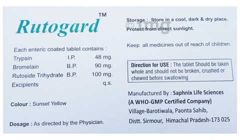 Rutogard Tablet image