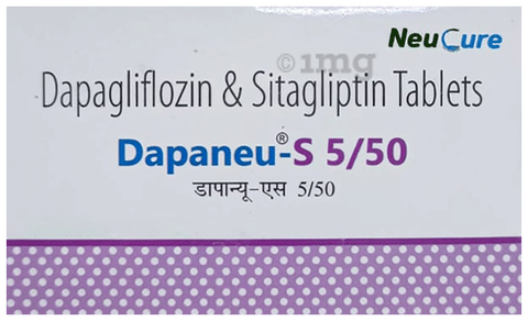 Dapaneu-S 5mg/50mg Tablet image Dapaneu-S 5mg/50mg Tablet image