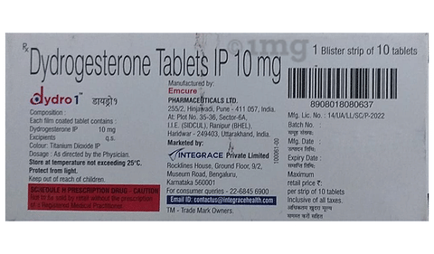 Dydro 1 Tablet image