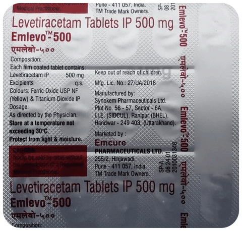 Emlevo 500 Tablet image Emlevo 500 Tablet image