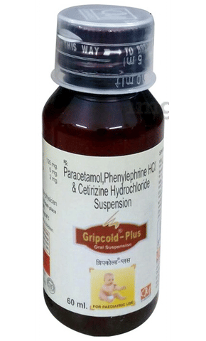 Gripcold-Plus Oral Suspension image Gripcold-Plus Oral Suspension image