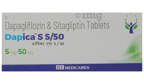 Dapica S 5/50 Tablet image Dapica S 5/50 Tablet image