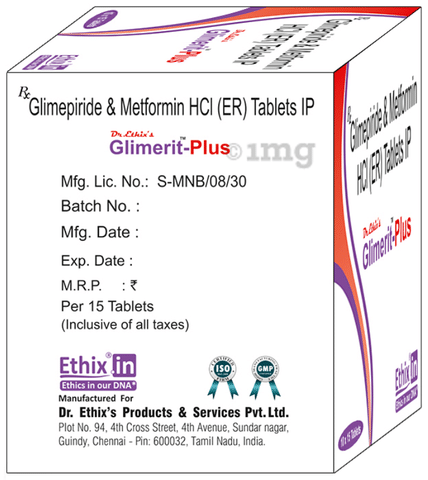 Glimerit-Plus Tablet ER