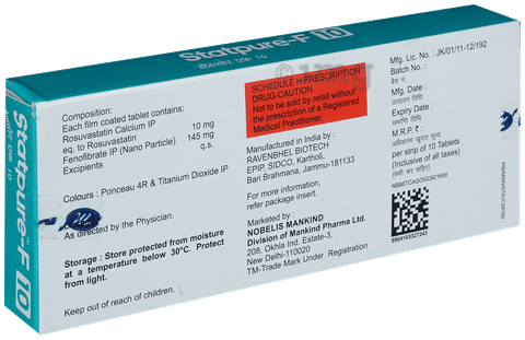 Statpure-F 10 Tablet image Statpure-F 10 Tablet image