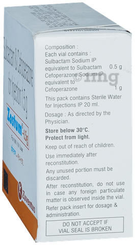 Zostum 1.5gm Injection image