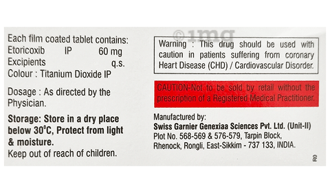 Wavcox 60 Tablet image Wavcox 60 Tablet image