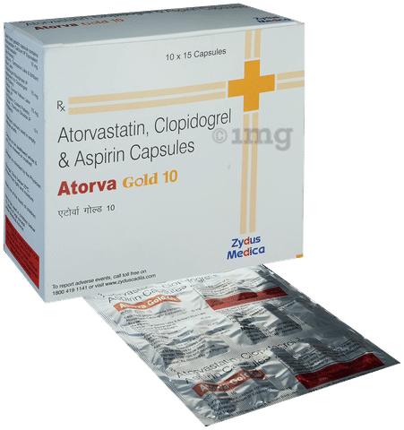Atorva Gold 10 Capsule image